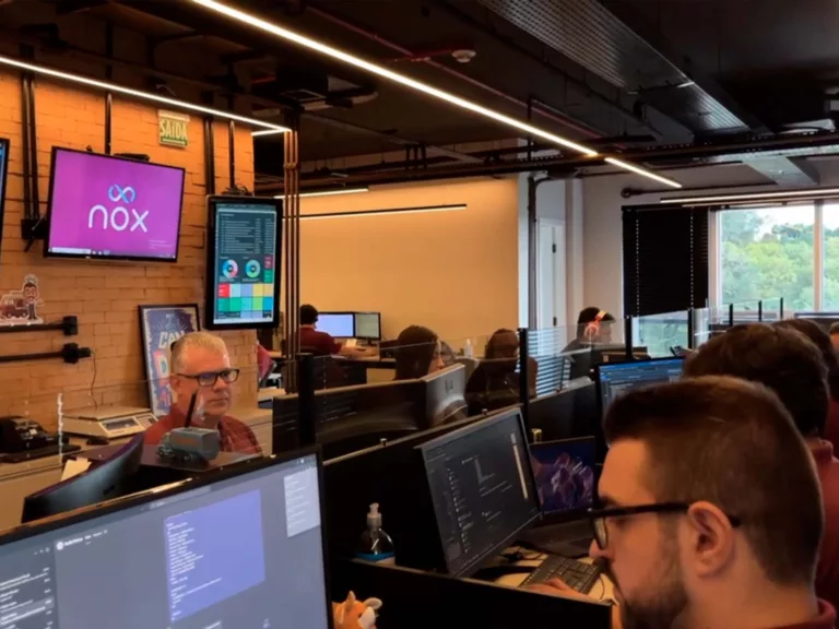 Ambiente de trabalho da Nox