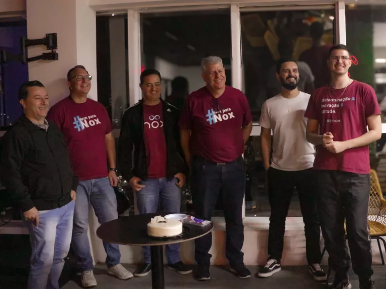 Time Nox em evento interno