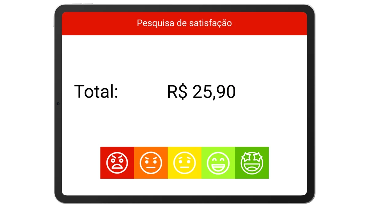 Avaliação da venda no PDV do NoxMob Gourmet